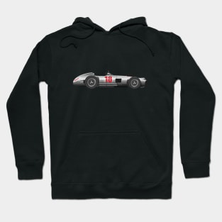 Juan Manuel Fangio Mercedes Benz W196 Formula1 Hoodie